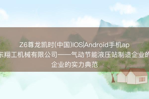 Z6尊龙凯时(中国)IOS|Android手机app下载 山东翔工机械有限公司——气动节能液压站制造企业的实力典范