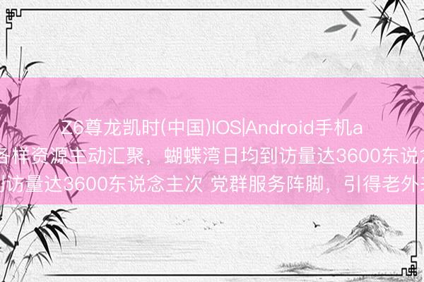 Z6尊龙凯时(中国)IOS|Android手机app下载 颜值高功能全，各样资源主动汇聚，蝴蝶湾日均到访量达3600东说念主次 党群服务阵脚，引得老外来打卡