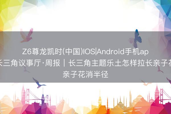 Z6尊龙凯时(中国)IOS|Android手机app下载 长三角议事厅·周报｜长三角主题乐土怎样拉长亲子花消半径