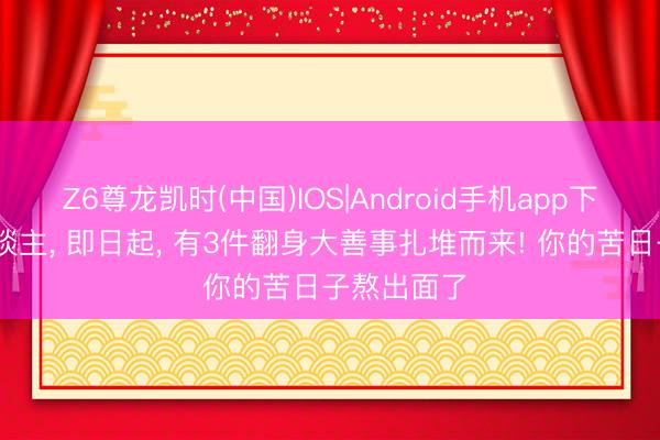 Z6尊龙凯时(中国)IOS|Android手机app下载 属兔东谈主， 即日起， 有3件翻身大善事扎堆而来! 你的苦日子熬出面了
