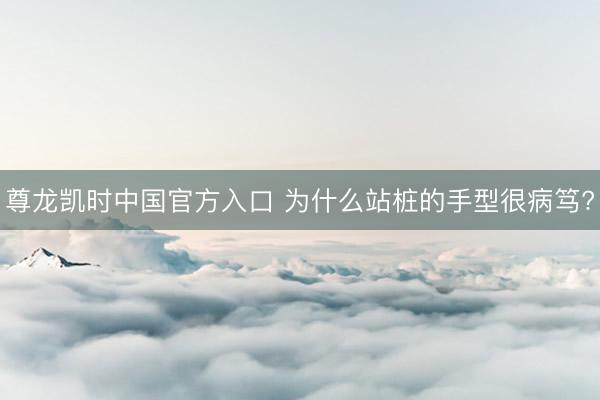 尊龙凯时中国官方入口 为什么站桩的手型很病笃?