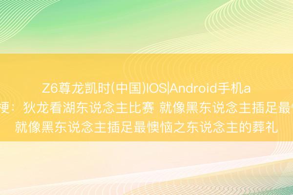 Z6尊龙凯时(中国)IOS|Android手机app下载 好意思网友玩梗：狄龙看湖东说念主比赛 就像黑东说念主插足最懊恼之东说念主的葬礼